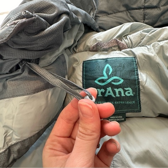 Prana goose down imogen puffer vest in bayou blue - Picture 10 of 14